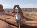 Me in front of Delicate Arch